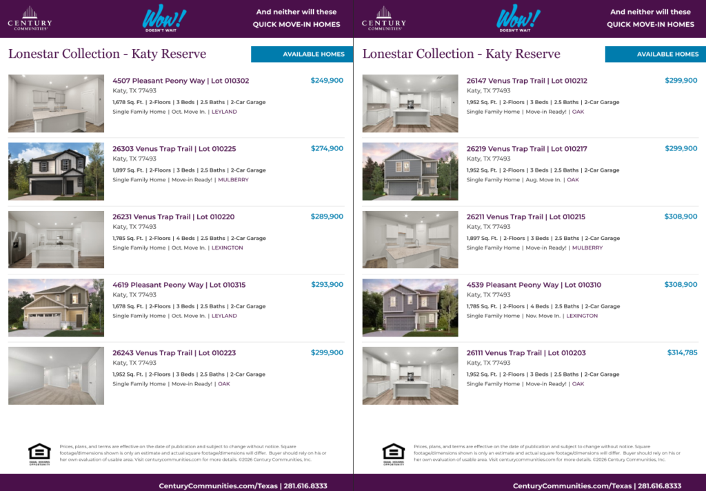 New Home Know It All marketing-inventory-Katy-Reserve-08.06.2026-1024x712 QUICK NEW HOME MOVE-INS  